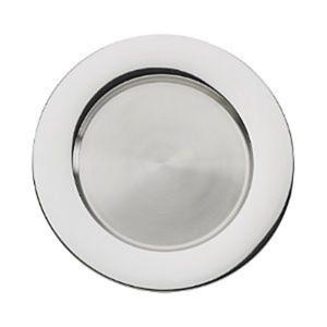 Assiettes de présentation de haute qualité, finition argentée, style moderne, pour restaurants, fêtes et décoration de table. - Product Image 3