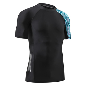 Camiseta de Compresión Transpirable de Manga Corta para Hombre de Alta Calidad, Proveedor Mayorista - Product Image 4