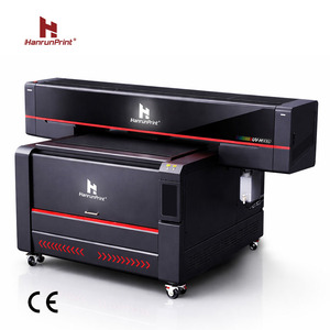 <span class=keywords><strong>Imprimante</strong></span> UV à plat multifonctionnelle industrielle Hanrun Print 50 cm High-Drop All-in-One UV-H9060 - Product Image 1