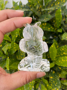 Estatua de Búho Tallada a Mano en Cuarzo Transparente Natural, Figura de Cristal para Decoración del Hogar, Proveedor Mayorista OEM ODM - Product Image 1