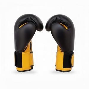 Guantes de Boxeo de Piel Sintética Blanca con Cordones y Logotipo Personalizado, con Absorción de Humedad para Entrenamiento y Sparring - Product Image 3