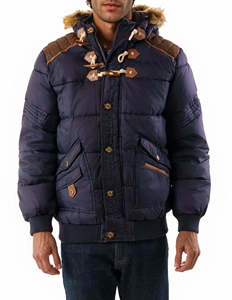 Veste softshell homme légère, doudoune matelassée avec capuche en fourrure, coupe-vent, manteau d'hiver décontracté, coupe classique, fermeture éclair - Product Image 6