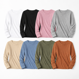 Camisetas de Manga Larga Personalizadas al por Mayor para Mujer - Proveedor Directo de Fábrica para Compras al por Mayor OEM - Product Image 4