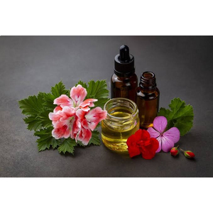 Huile essentielle de géranium 100% pure et naturelle, qualité thérapeutique, huiles essentielles d'aromathérapie en gros - Product Image 2