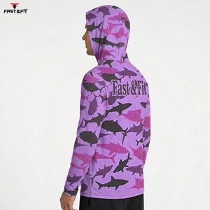Hoodie de pêche à sublimation à prix de gros, best-seller, personnalisé, léger, pour hommes, à prix abordable - Product Image 5