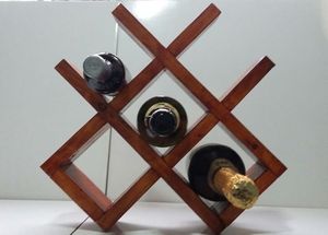 Porte-vin décoratif en bambou, organiseur de bar, décoration de cuisine de luxe, porte-vin style farmhouse, accessoire moderne pour la maison, organiseur de cave à vin - Product Image 5