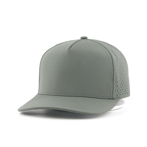 Casquette de golf en toile de polyester respirante et imperméable de haute qualité, casquette de baseball vierge personnalisable, modèle 7 panneaux unisexe pour l'été - Product Image 5