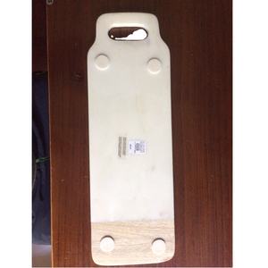 Nouvel arrivage de grand plateau en marbre blanc Planche à découper Blocs à découper à prix économique - Product Image 1