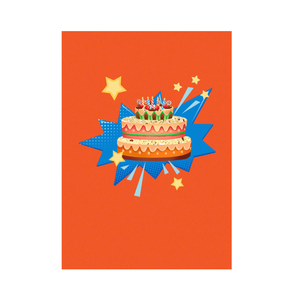 Tarjeta de Felicitación 3D Pop Up con Globos, Tarjetas de Felicitación 3D, Manualidades de Papel, Tema de Celebración, Tarjetas de Felicitación Hechas a Mano - Product Image 5