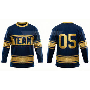 Camiseta de Hockey Personalizada de Alta Calidad, Tejido de Malla de Poliéster, Unisex, Ajuste para Adultos, Transpirable, Talla Grande - Product Image 4