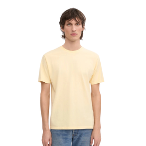 T-shirt uni à col rond et manches courtes pour homme, coupe droite classique, devant uni, en jersey, pour usage quotidien, personnalisable, OEM, vente en gros, directement de l'usine - Product Image 5