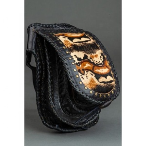 LW NOUVEAU style Sacs de taille Unisexe en cuir Biker Bag Motorcycle Belts Hip Pocket Bum Bags - Product Image 1