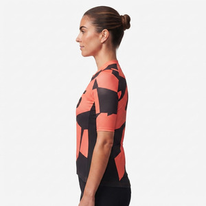 Maillot de Ciclismo para Mujer con Cierre Completo, Maillot de Ciclismo de Manga Corta para Mujer, 100% Poliéster - Product Image 3