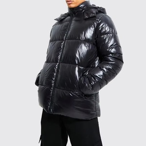Veste d'hiver matelassée pour homme ASTURBAN WEAR, coupe-vent, fermeture éclair, col montant, logo sur le devant, haute qualité, respirante - Product Image 6