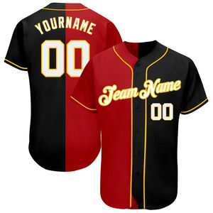 Maillot de baseball personnalisé en gros pour l'extérieur, prix direct usine du fabricant, vêtements de sport, services OEM - Product Image 1