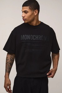 mens oversized boxy fit t shirt drop shoulder loose fit heavy cotton streetwear blank <b>tshirt</b> fast shipping supplier - Product Image 6