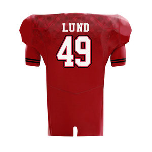 Uniforme de Fútbol Americano Personalizado, Sublimado, con Nombre y Número del Equipo, Transpirable, 100% Poliéster, Corte Ajustado, para Entrenamiento - Product Image 4