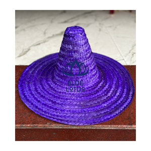 Sombreros de Paja Mexicanos Hechos a Mano DIRECTAMENTE DE FÁBRICA para Pedidos al por Mayor, Distribuidores de Artículos para Fiestas y Empresas de Decoración de Eventos - Product Image 1