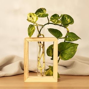 Jarrón de Bambú Moderno Hecho a Mano con Diseño Flexible para Decoración de Aniversarios - Estante y Escritorio para Sala de Estar - Product Image 1