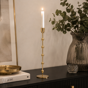 Support de bougie en laiton, chandelier pour bougies coniques, décoration d'intérieur, centre de table, décoration de mariage et d'événements, fournisseur en gros - Product Image 4