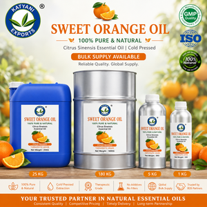 Huile Essentielle d'Orange Douce en Gros - Fournisseur Naturel d'Huile d'Orange Citrus Sinensis - Fabricant et Exportateur B2B - Par Katyani Exports India - Product Image 3