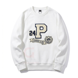 Sweat-shirt de haute qualité pour femmes et hommes, en coton French Terry épais, style streetwear, avec logo personnalisé. - Product Image 3