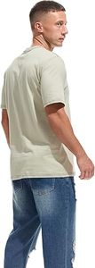 T-shirt col rond épais pour homme – Coton 100 % premium, logo frontal, écologique et respirant, pré-rétréci - Product Image 2