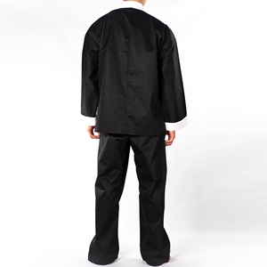 Uniforme da Allenamento Kung Fu Realizzata con Tessuto Traspirante di Alta Qualità che Offre Eccellente Circolazione dell'Aria, Adatta per Arti Marziali - Product Image 2