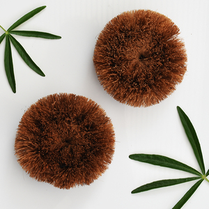 Kitchen Washing Equipment Accessories Coconut Scourer Sustainable zero Waste Coco Coir Sponge Scrubber for Dishes - Product Image 3