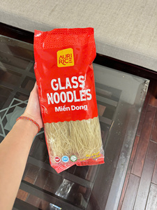 บะหมี่กึ่งสำเร็จรูป OEM/ODM 400 กรัม เส้นวุ้นเส้นแห้ง อาหารแห้ง บะหมี่แก้วคุณภาพสูง บรรจุในถุง - Product Image 1