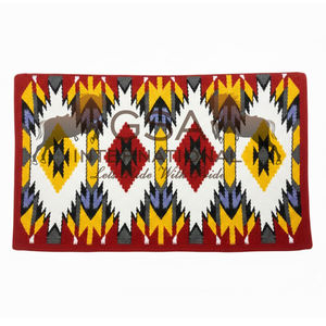 Couvertures de selle western surdimensionnées 34x42, 100% laine de Nouvelle-Zélande, personnalisables, pour l'équitation sportive et les compétitions. - Product Image 3