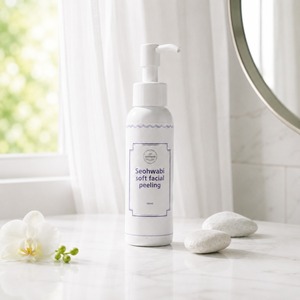 Gel exfoliant doux pour le visage à l'extrait de Yuja, soin hydratant et équilibrant, lissant la peau, soin d'exfoliation faciale - Product Image 3