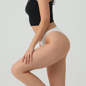 Tanga Brasileña Personalizada con Logotipo, Diseño Moderno, Tejido de Algodón, Transpirable, Cintura Media, Sexy, Sin Costuras - Product Image 4