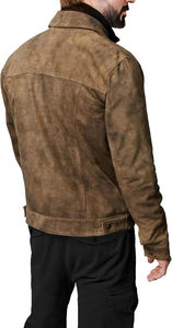 Fabricante de Chaquetas de Cuero Personalizadas, Chaqueta de Cuero Genuino para Motociclistas, Chaquetas de Cuero para Hombre al por Mayor, Proveedor de Chaquetas de Cuero OEM - Product Image 5