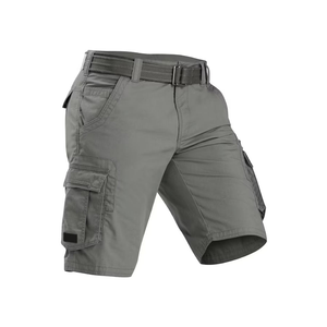 Pantalones Cortos Tácticos para Hombre, 100% Algodón, Secado Rápido, Estilo Militar, Multibolsillos, Transpirables, Casuales, para Senderismo de Verano - Product Image 2