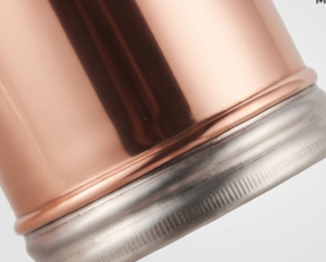 Ensemble de salières et poivrières en cuivre de qualité supérieure, récipients cylindriques en métal pour épices, supports de rangement minimalistes pour cuisine, résistants à la rouille - Product Image 2