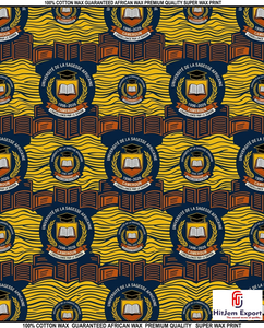 Custom African Wax Print Fabric Manufacturer School Anniversary Convention Uniform Celebration Textile Supplier OEM ODM - Product Image 5