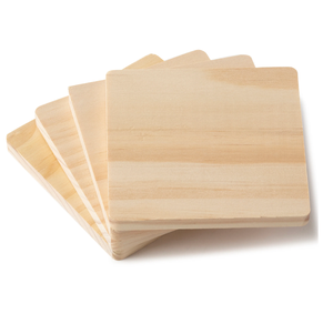 Custom Wood <b>Coasters</b> Cup Mat Wood <b>Coasters</b> Blanks for <b>Drink</b> <b>Coasters</b> Wood <b>Coasters</b> Square Modern Design Non-Slip Mats - Product Image 3