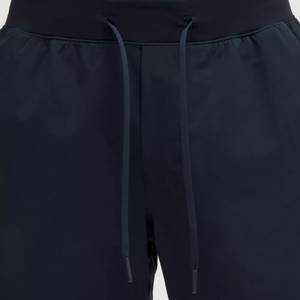 กางเกงขาสั้นผ้าแคนวาสผู้ชาย ระบายอากาศได้ดี โพลีเอสเตอร์/คอตตอน เอวยางยืดปานกลาง มีกระเป๋า ลายเรียบ สำหรับวิ่งและออกกำลังกาย - Product Image 4