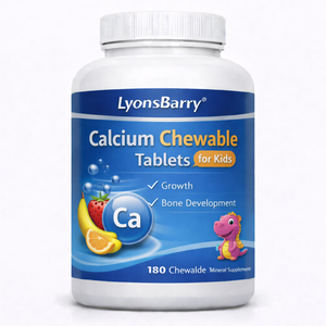 Tabletas Masticables de Calcio para Niños y Adultos, Suplemento Mineral para el Desarrollo Óseo, 500 mg, Fabricante OEM GMP - Product Image 2