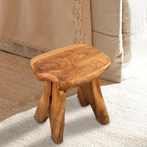 Taburete de Madera de Cedro Natural al por Mayor - Diseño Elegante para Compradores B2B - Product Image 2