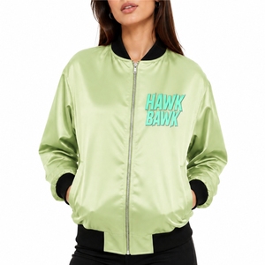 <b>Women</b>’s <b>Lightweight</b> <b>Bomber</b> <b>Jacket</b> <b>Lightweight</b> Zip <b>Jacket</b> For Casual Outdoor Styling Classic Modern Everyday Fashion Wear - Product Image 1