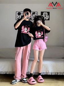 เสื้อยืดคอกลมแขนสั้นทรงปกติสำหรับผู้ชาย FMF ผ้าคอตตอนผสม TC พิมพ์ลายด้วยความร้อน ระบายอากาศได้ดี พิมพ์ลายกราฟิก สวมใส่สบาย - Product Image 2