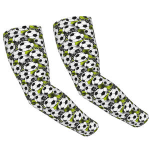 Manches de sport personnalisées par sublimation pour basketball et football, manches de cyclisme respirantes anti-UV, manches de bras rafraîchissantes pour le vélo - Product Image 6