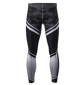 Leggings de Jiu Jitsu BJJ de Poliéster/Spandex Sólido con Impresión Digital, Secado Rápido, Transpirables, 220g, Sublimados - Product Image 1