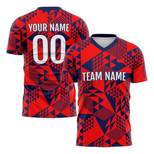 Camiseta de Fútbol Personalizada para Niños y Adultos con Nombre de Equipo, Número y Logotipo, Ideal para Entrenamientos de Equipos - Product Image 1