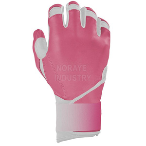 Gants de frappe de baseball personnalisés rose et blanc, à manches longues, durables et respirants, les plus vendus pour les matchs de baseball professionnels - Product Image 6