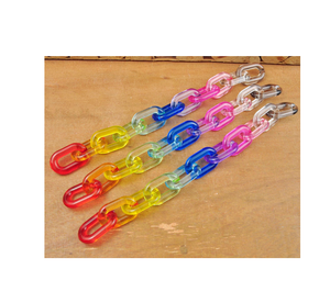 Cadena de Resina Decorativa para Pared, Eslabones de Resina Transparentes y Coloridos para Decoración de Paredes - Product Image 4