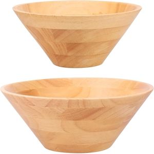 best Bowls for <b>Dining</b> <b>Table</b> Serving Salad Snacks <b>Rustic</b> Handmade Wooden Bowl <b>Set</b> Eco Friendly Natural Carved top quality - Product Image 6
