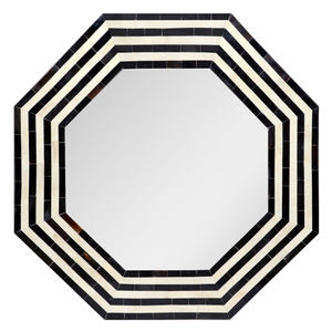 Luxury Bone Inlay Customizable Wall <b>Mirror</b> with Custom Color Design & Logo American Style Best Quality zf global export - Product Image 6